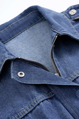 Denim Belted Outerwear