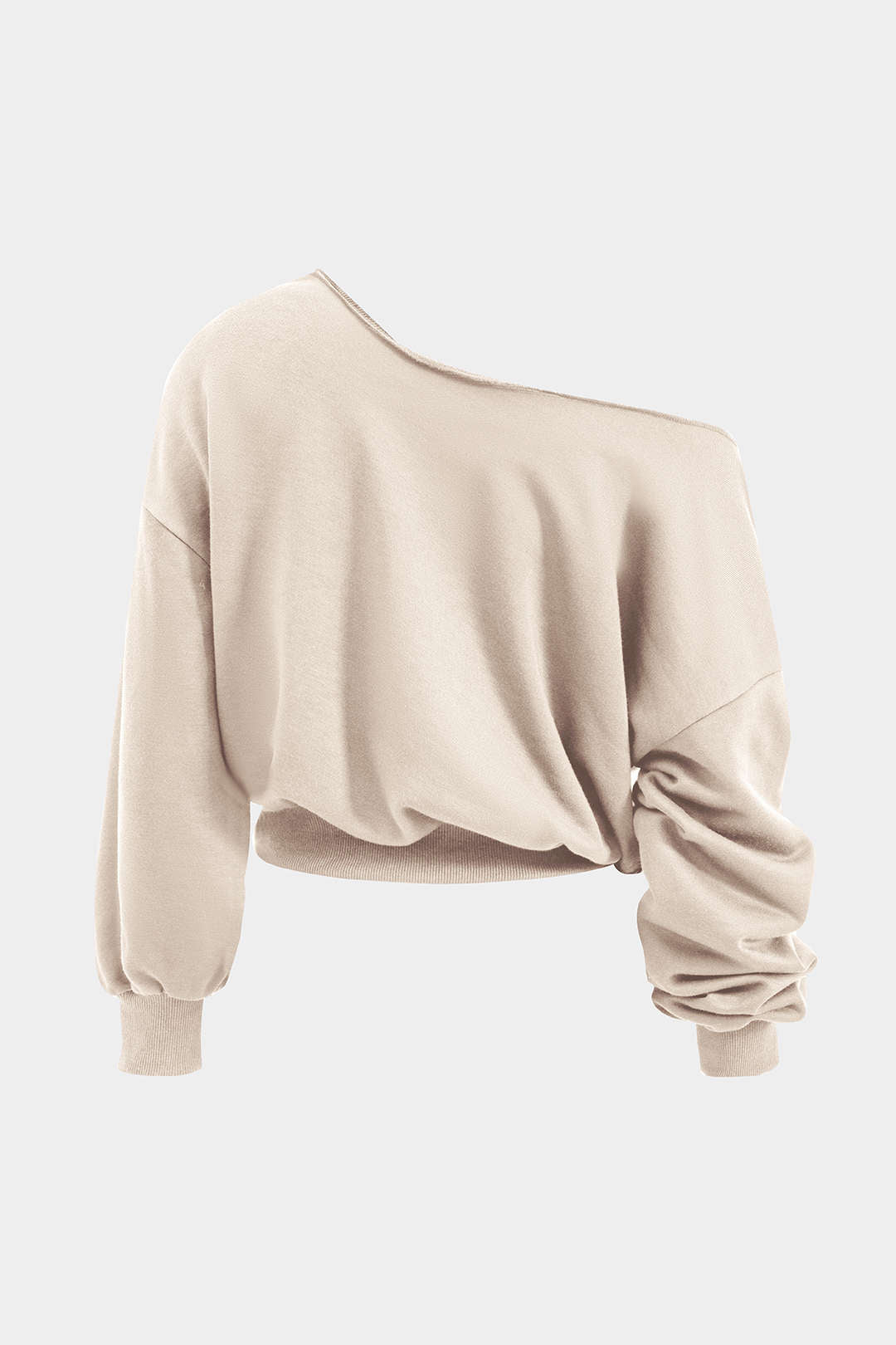 Asymmetric Top And Pants Set