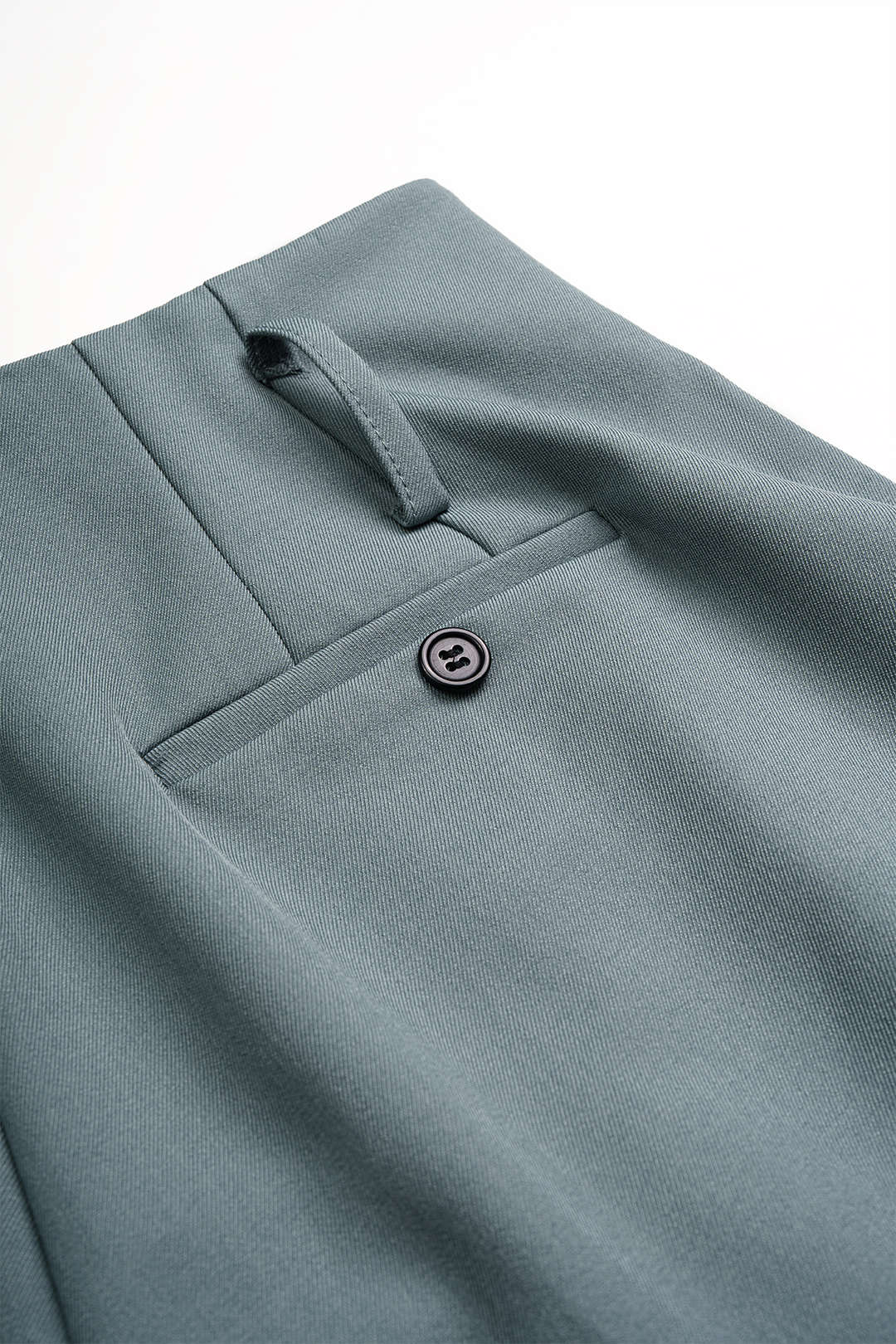 Button Straight Leg Pants