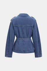 Denim Belted Outerwear