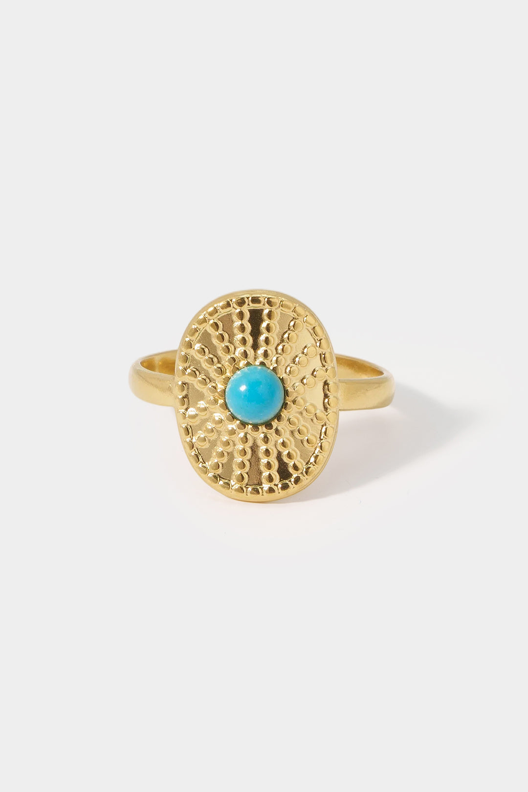 Alloy Turquoise Ring