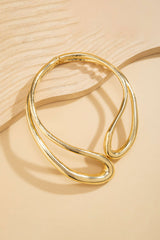 Cut Out Asymmetrical Necklace