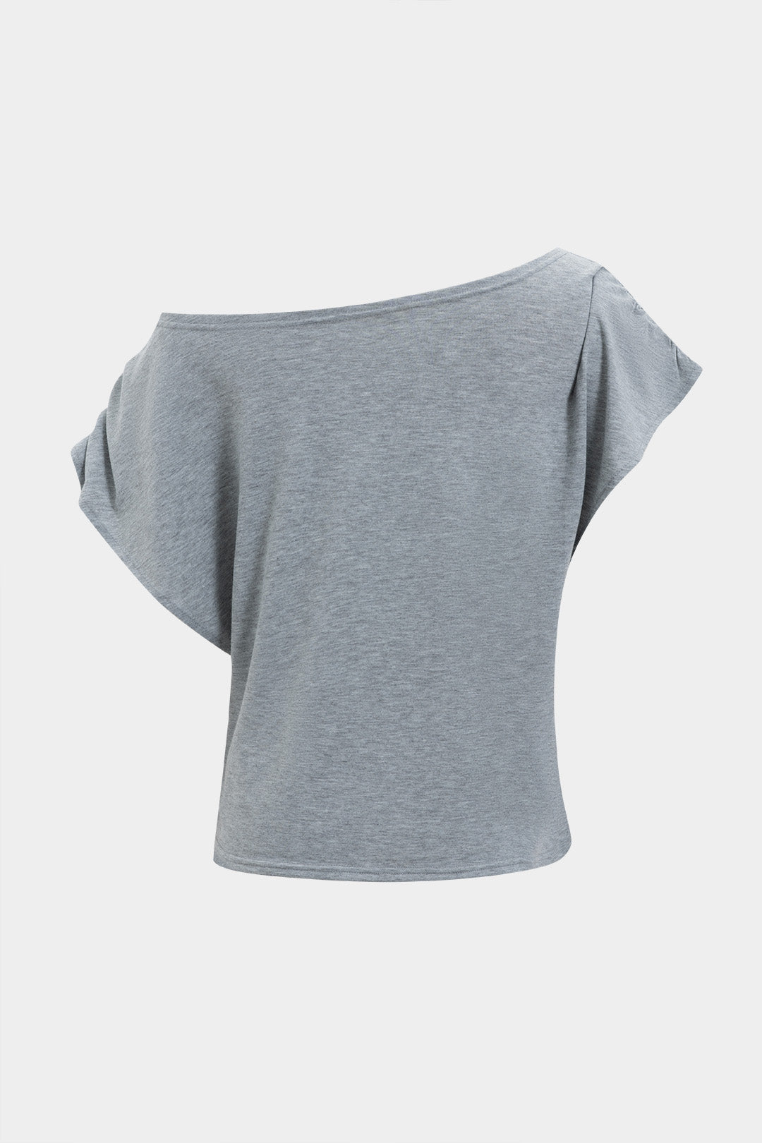 Asymmetrical  Top And Barrel Pants Set