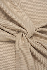 Asymmetrical High Waist Twist Knot Skirt