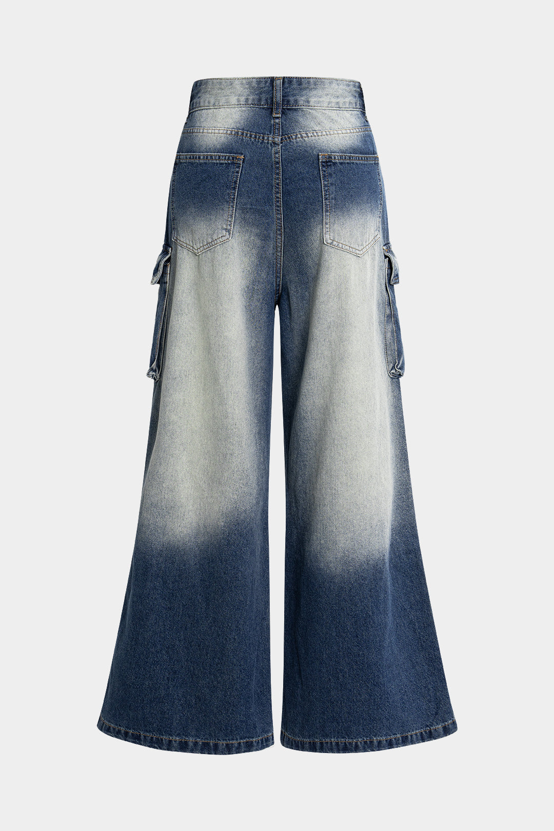 Denim Pocket Zipper Jeans