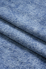 Denim Ruched Mini Skirt
