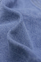 Denim Patchwork Asymmetrical Zipper Frayed Skirt