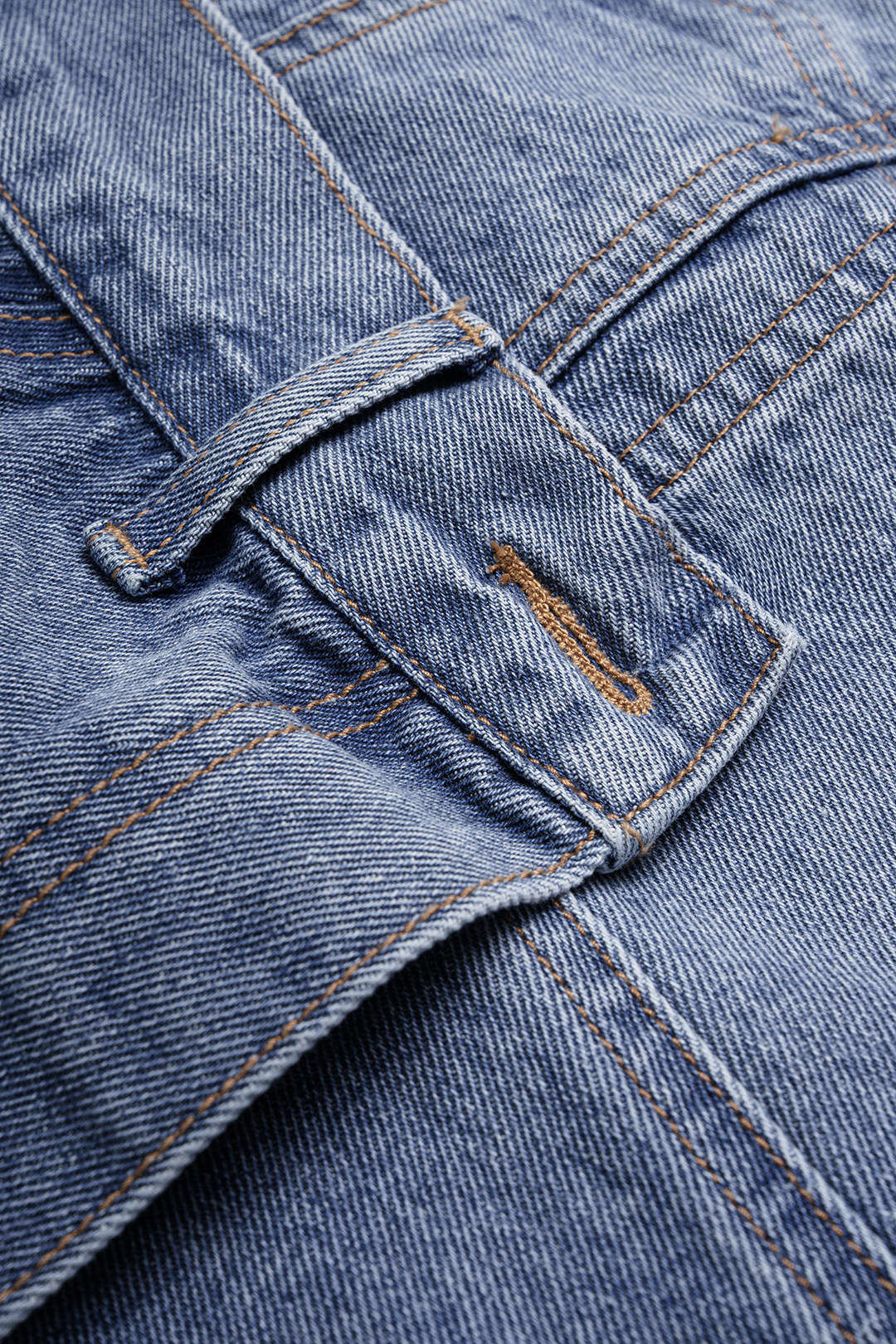 Denim Asymmetrical Skirt